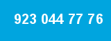 923 044 77 76 923 044 77 76